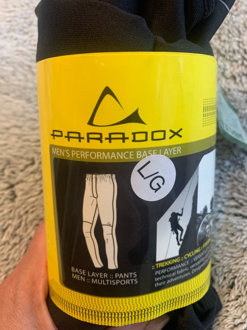 Paradox Men's Performance Base Layer Pants -